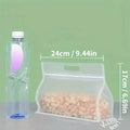 10-Pieces: Reusable Silicone Leakproof Food Storage Bags by DailySale