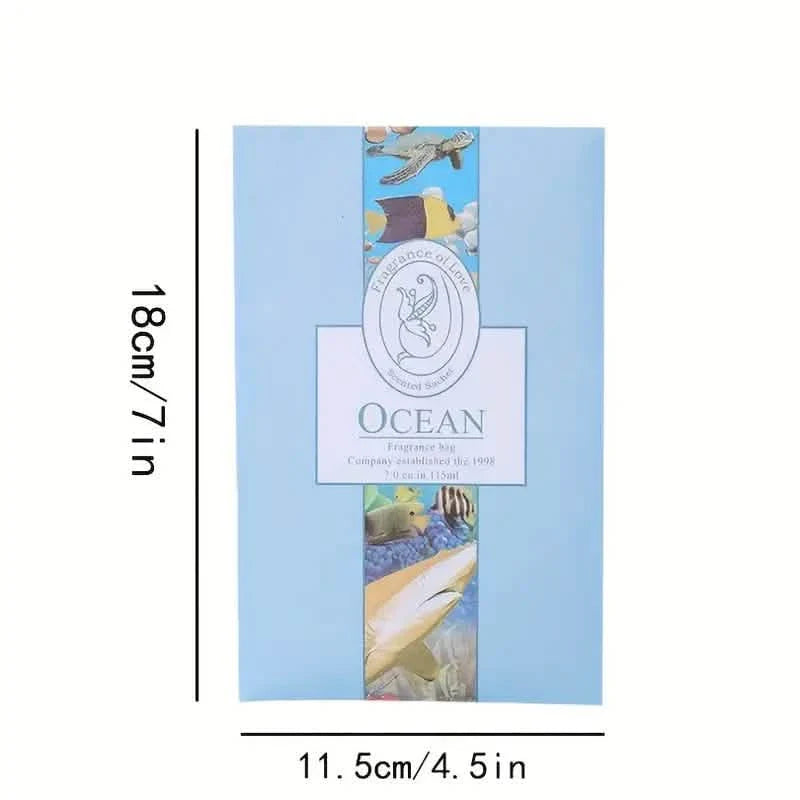 10-Pieces: Scented Sachets For Drawers and Closet Air Freshener Sachets with Home Hanger by DailySale
