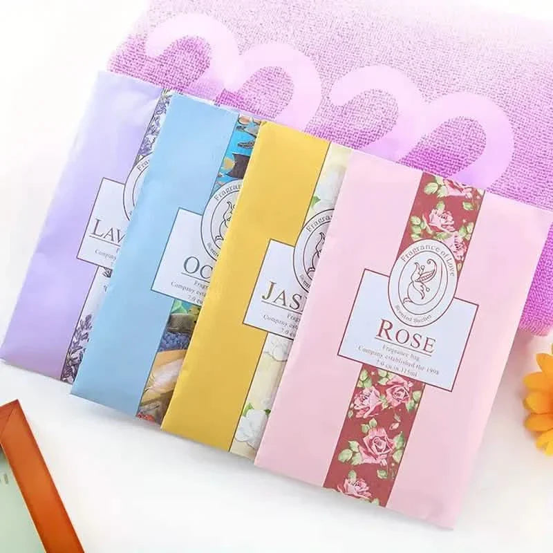 10-Pieces: Scented Sachets For Drawers and Closet Air Freshener Sachets with Home Hanger by DailySale