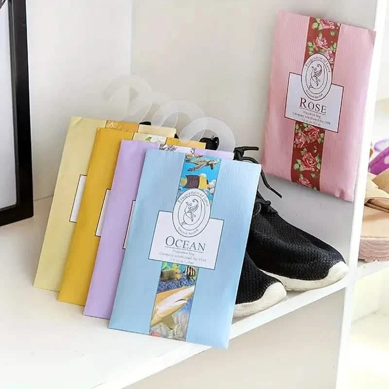 10-Pieces: Scented Sachets For Drawers and Closet Air Freshener Sachets with Home Hanger by DailySale