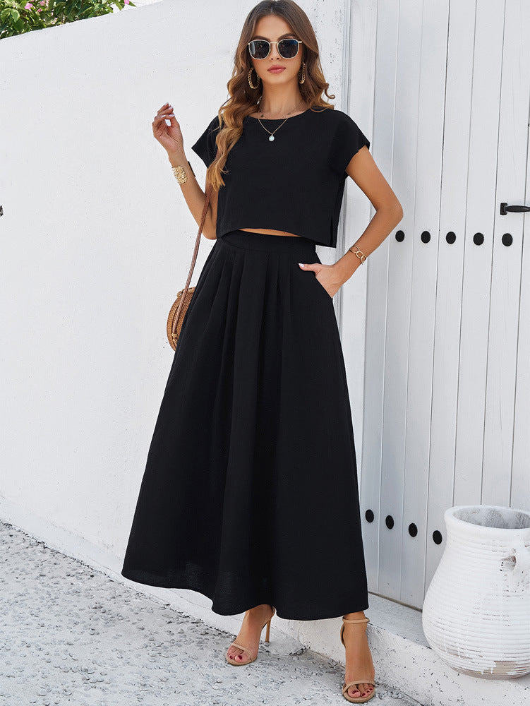 Casual solid color vest dress by nowadaysfashion