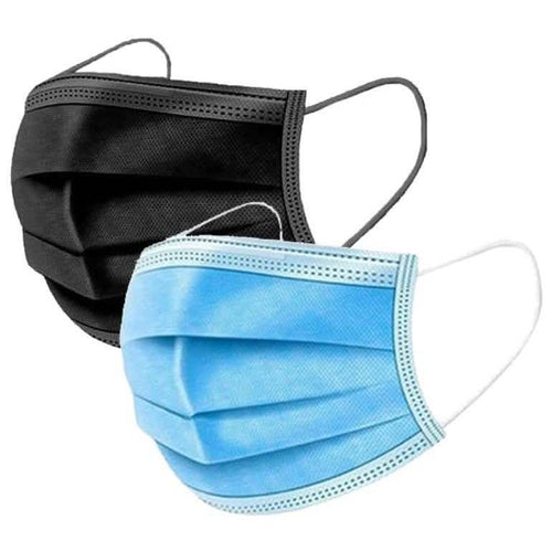 100-Pack: 3 Layer Disposable Protective Face Masks by DailySale