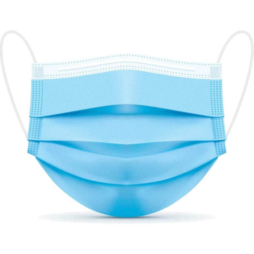 100-Pack: 3 Layer Disposable Protective Face Masks by DailySale