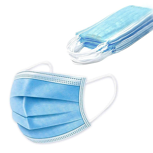 100-Pack: 3 Layer Disposable Protective Face Masks by DailySale