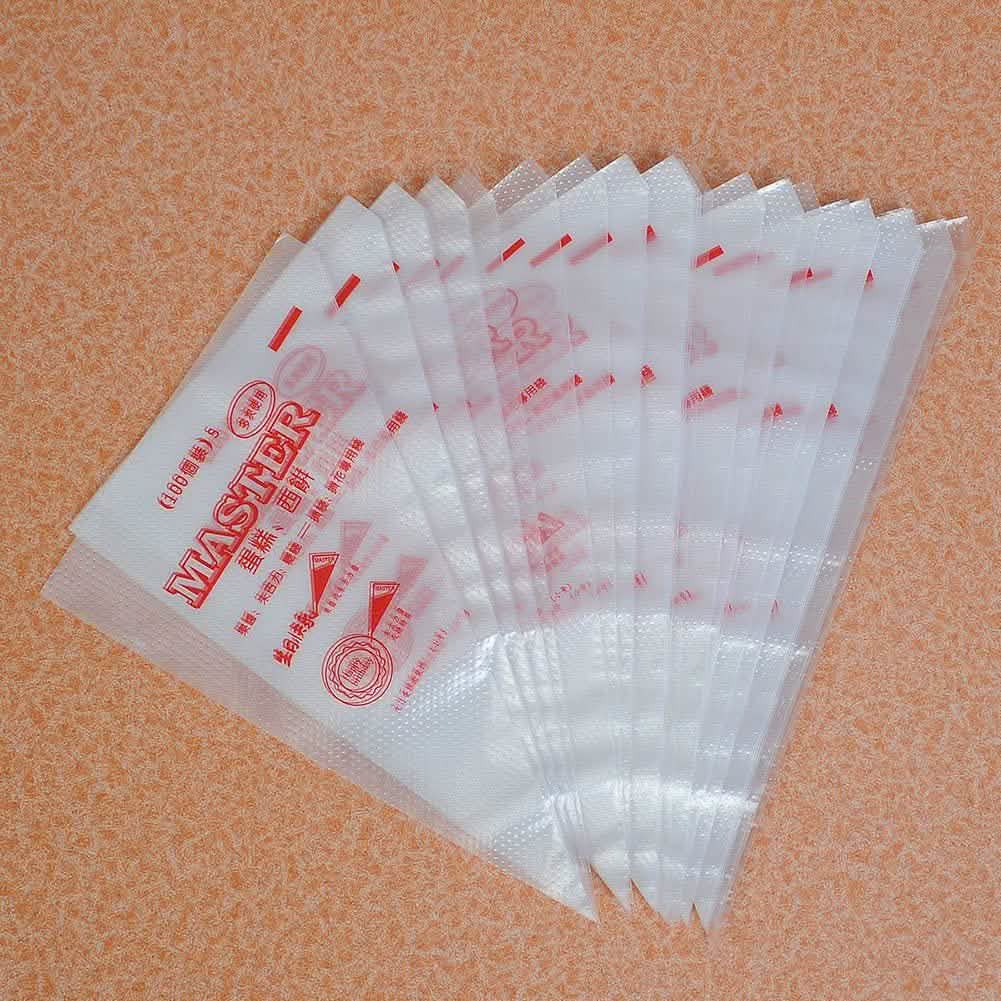 100-Pack: Disposable Cream Pastry Bags by DailySale