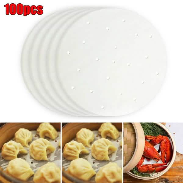 100-Piece: Air Fryer Parchment Paper by DailySale