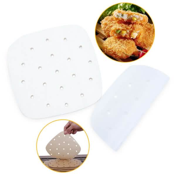 100-Piece: Air Fryer Parchment Paper by DailySale