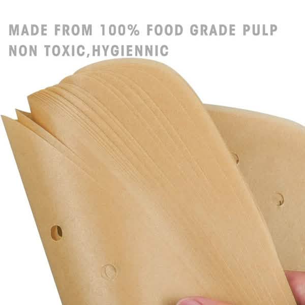 100-Piece: Air Fryer Parchment Paper by DailySale