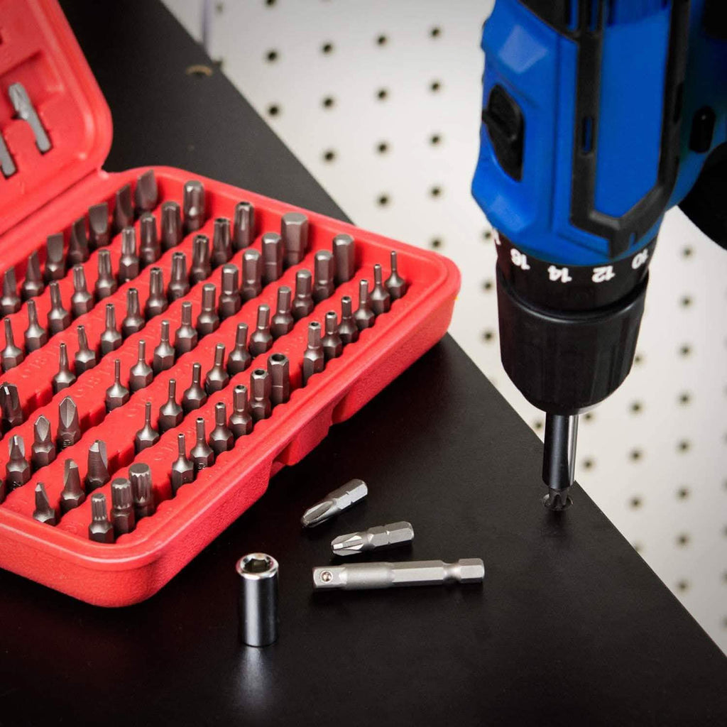 100-Piece: Neiko 10048A Premium Security Bit Set by DailySale