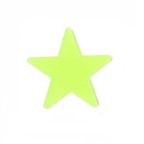 100-Pieces: Luminous Glow in the Dark Star Wall Stickers by DailySale