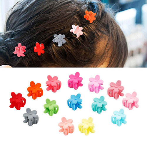 100-Pieces: Non-Slip Colorful Mini Hair Claw Clips Clamps Accessories by DailySale