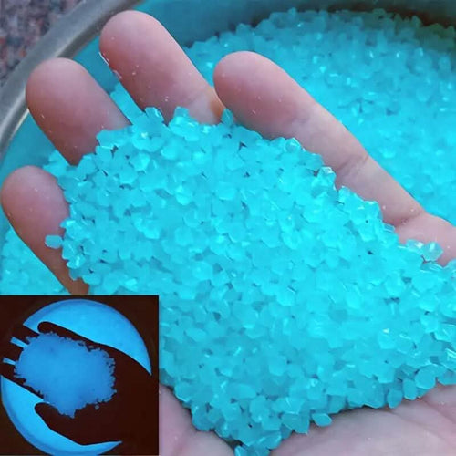 1000-Pieces: Luminous Glowing Stones for Garden, Plants, Aquarium & More by DailySale