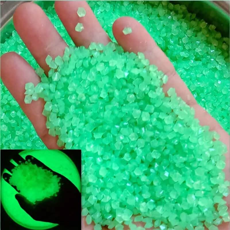 1000-Pieces: Luminous Glowing Stones for Garden, Plants, Aquarium & More by DailySale