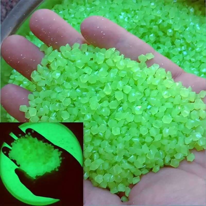 1000-Pieces: Luminous Glowing Stones for Garden, Plants, Aquarium & More by DailySale