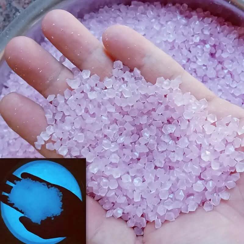 1000-Pieces: Luminous Glowing Stones for Garden, Plants, Aquarium & More by DailySale