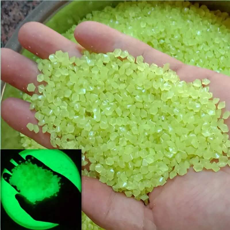 1000-Pieces: Luminous Glowing Stones for Garden, Plants, Aquarium & More by DailySale