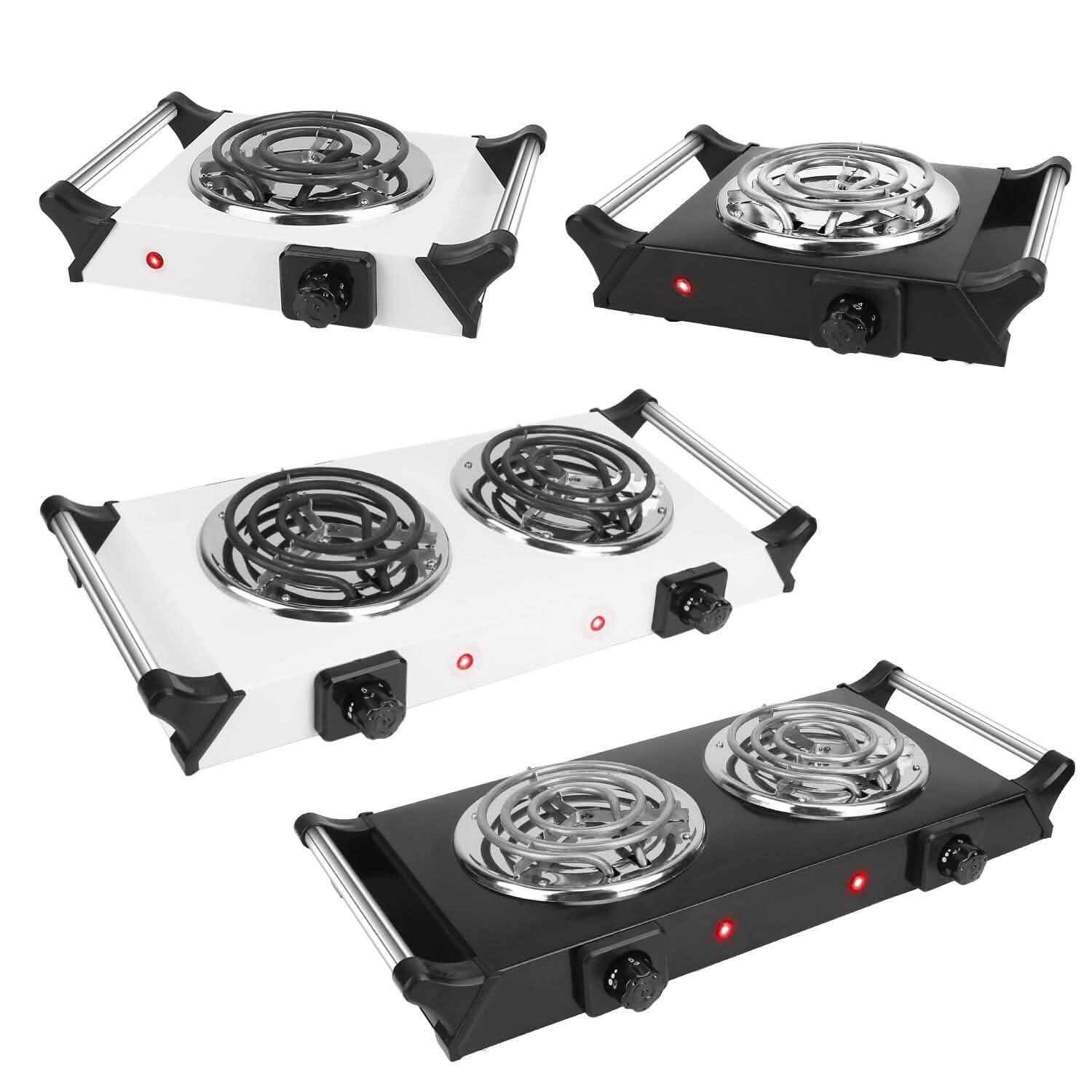 1000W Electric Burner Portable Coil Heating Hot Plate Stove Countertop by DailySale