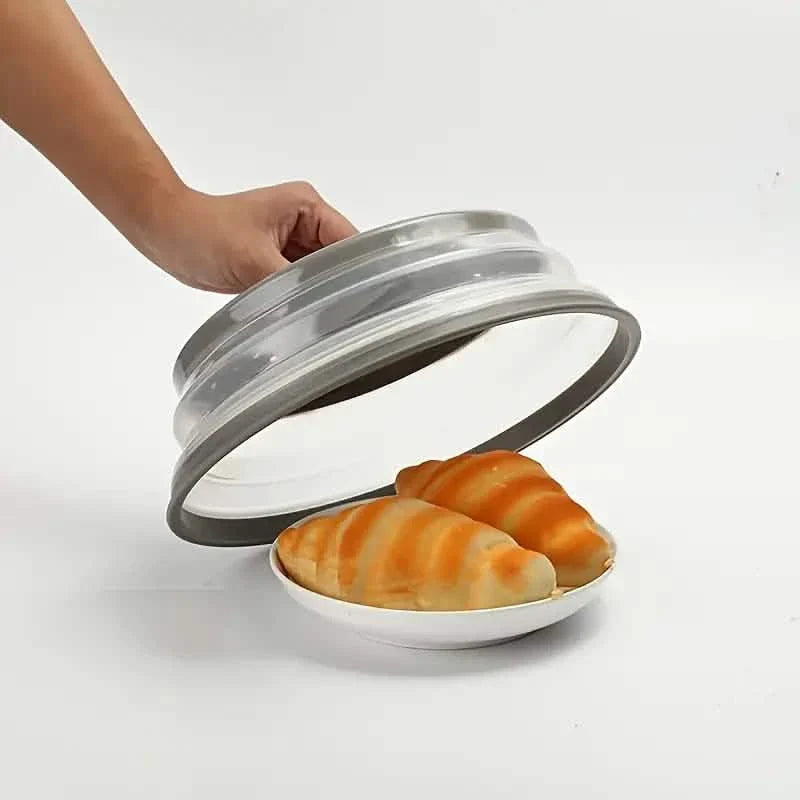 10.5 inch Collapsible Food Plate Lid Cover by DailySale