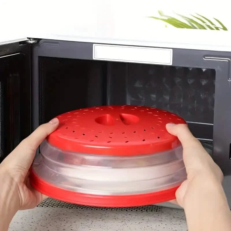 10.5 inch Collapsible Food Plate Lid Cover by DailySale