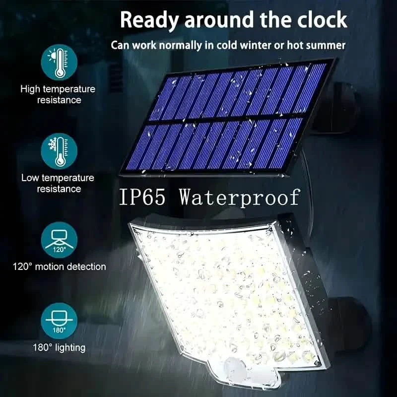 106 LED Security Lamp Dusk To Dawn 270° Wide Angle Outdoor Lighting by DailySale