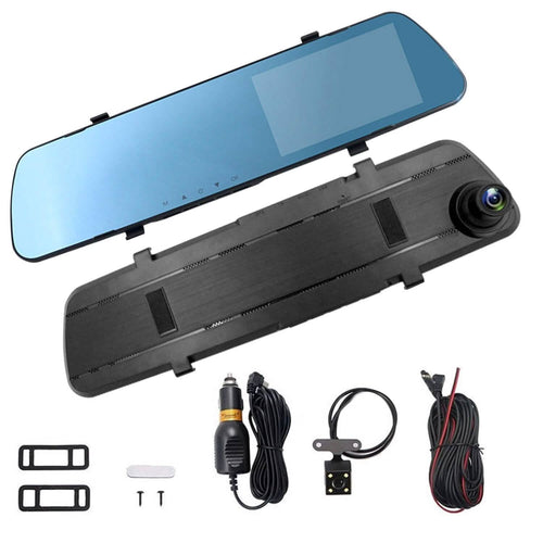 1080P Car DVR 4.3inches Dash Cam with 140° Angle Loop Recording by DailySale