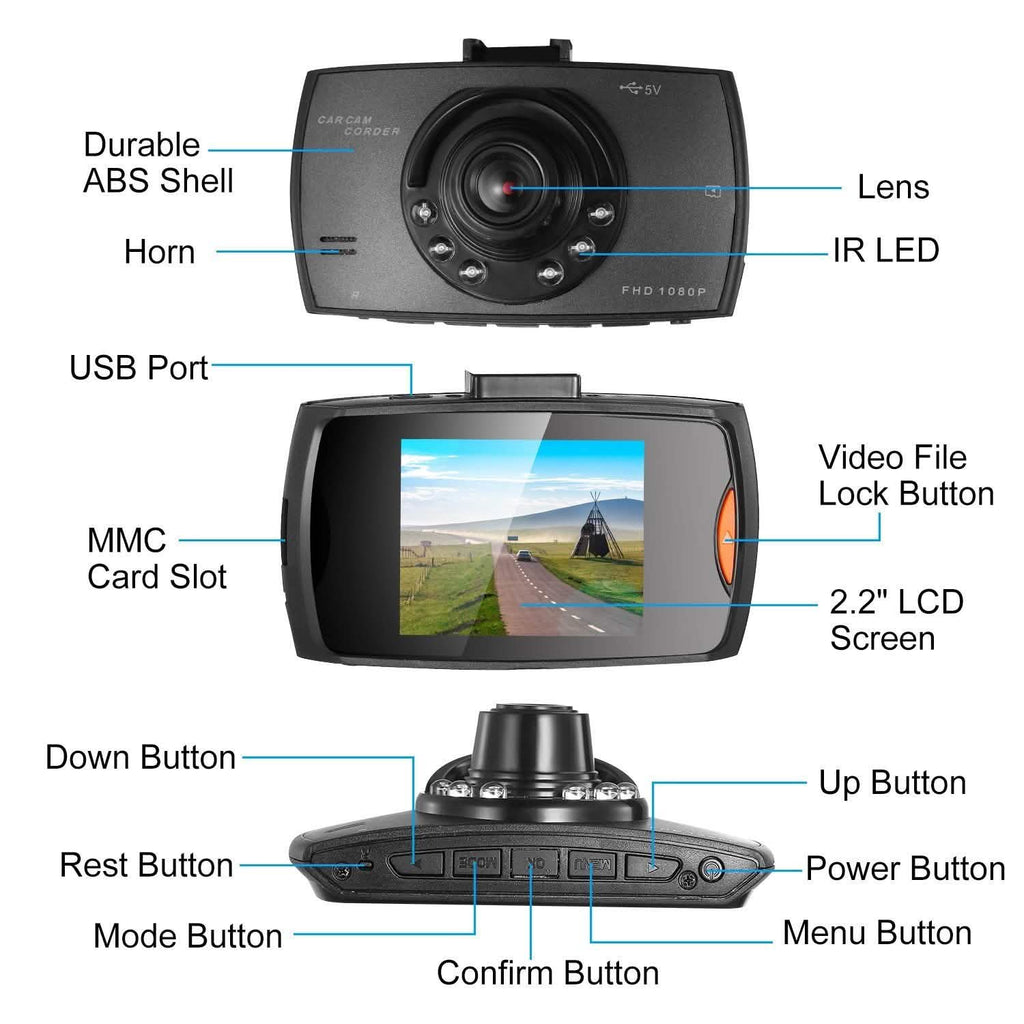 1080P Car DVR Camera Dash Cam by DailySale