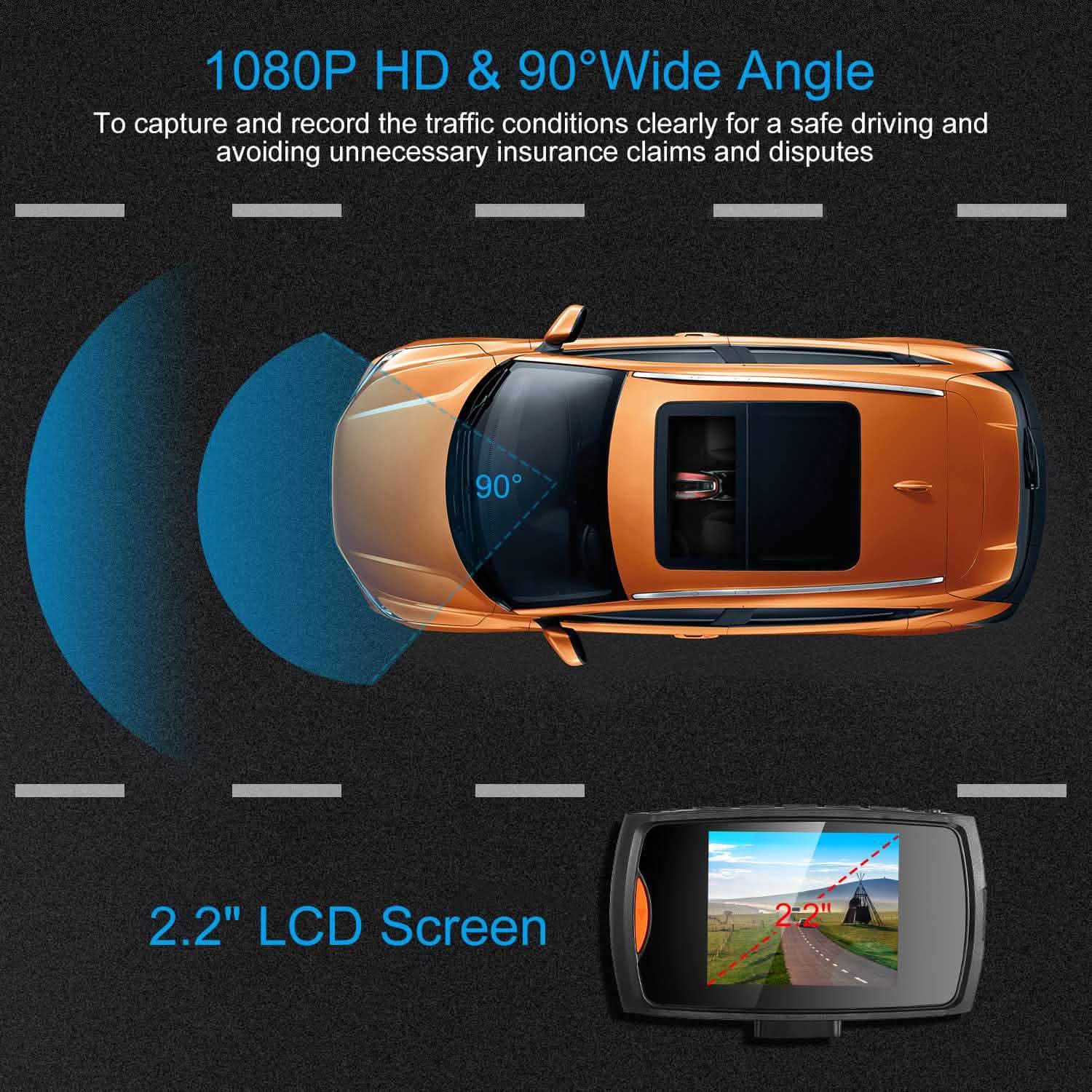 1080P Car DVR Camera Dash Cam by DailySale