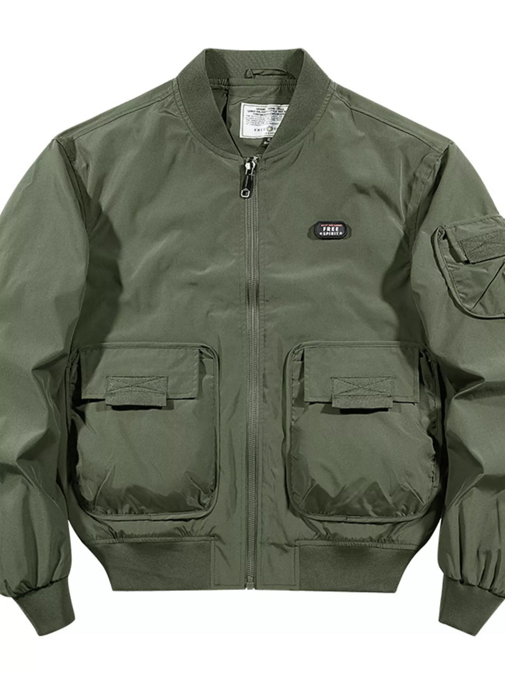 Men's Plus Size Lightweight Zip Up Jacket