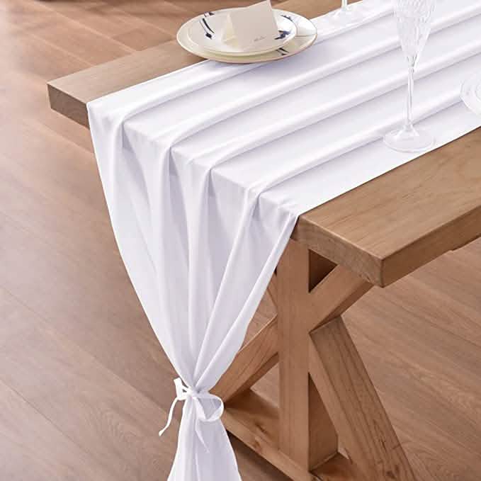 10Ft. Chiffon Table Runner by DailySale