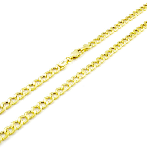 10K Gold Moricci 2MM Italian Cuban Chain Necklace by DailySale