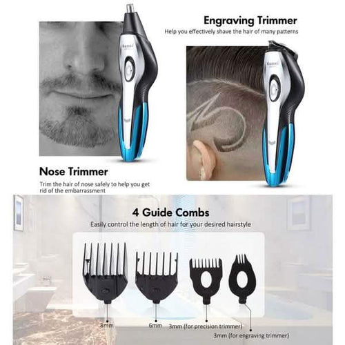 11-in-1 Professional Fast Charging Hair Clipper Haircut Shaver Wireless by DailySale