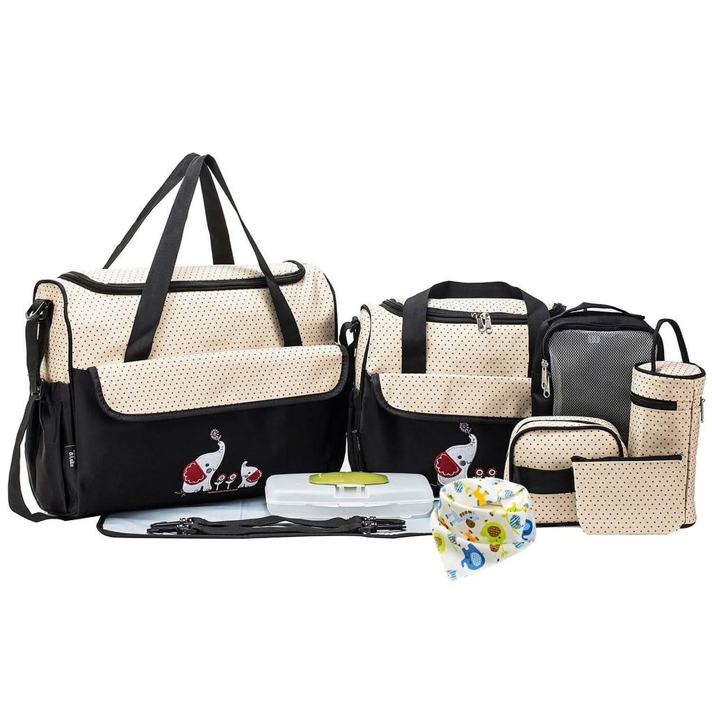 11-Piece Set: Multifunctional Diaper Handbags with Food Bag by DailySale