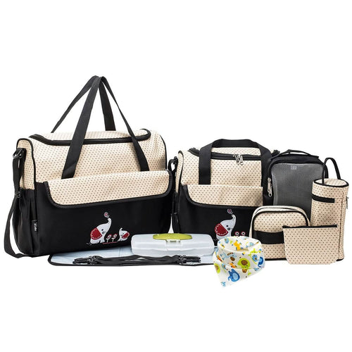 11-Piece Set: Multifunctional Diaper Handbags with Food Bag by DailySale