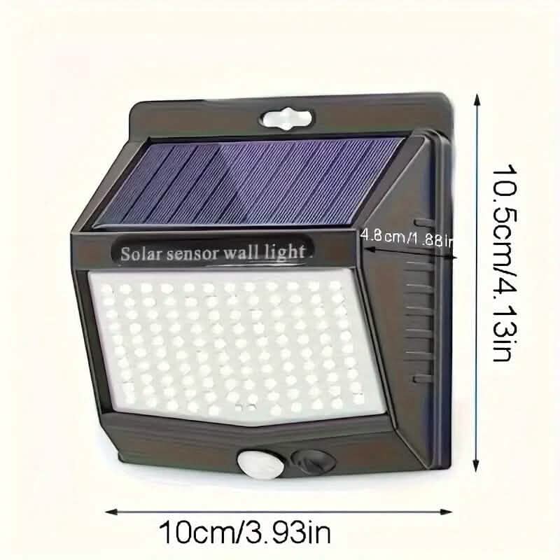 118 LED Ultra-Bright Solar Security Outdoor Lights by DailySale