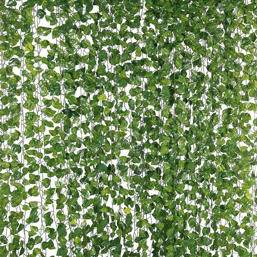 12-Pack: 78Ft. Silk Artificial Ivy Vines Leaf by DailySale