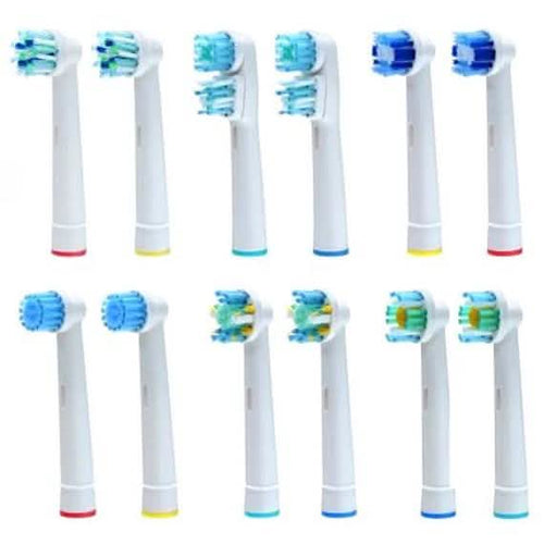 12-Pack: Clean Replacement Electric Toothbrush Heads by DailySale