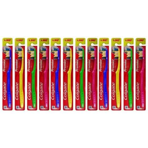 12-Pack: Colgate Toothbrush Premier Classic Clean by DailySale