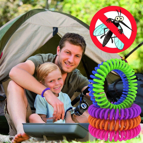 12-Pack: Deet-Free Mosquito & Insect Repellent Bracelets by DailySale