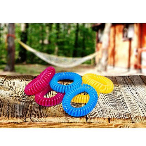 12-Pack: Deet-Free Mosquito & Insect Repellent Bracelets by DailySale