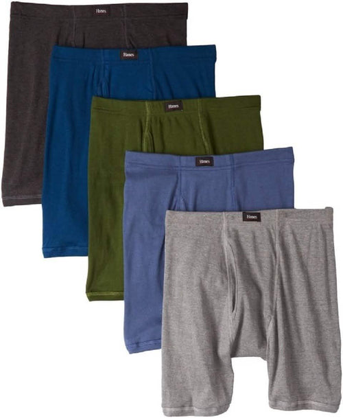 12-Pack: Hanes 100% Cotton Boxer Briefs - Size: Small by DailySale