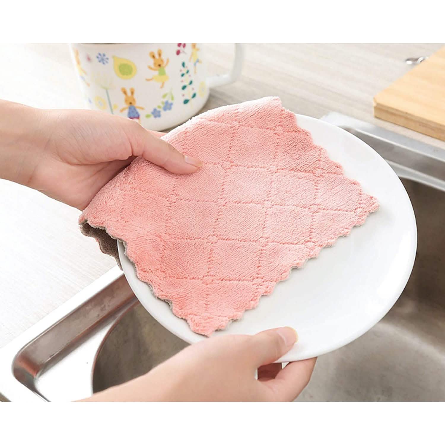 12-Pack: Kitchen Cloth Dish Towels by DailySale