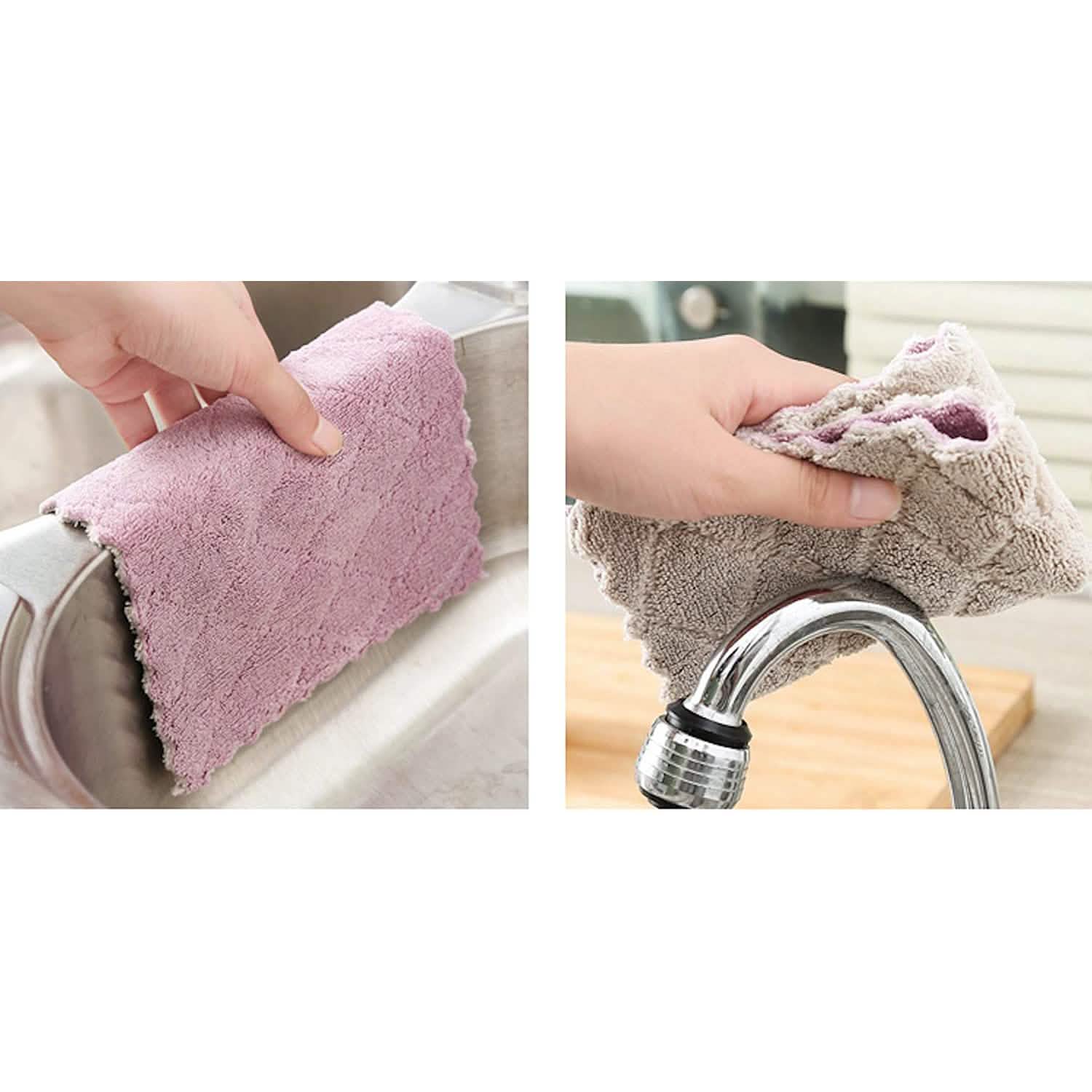 12-Pack: Kitchen Cloth Dish Towels by DailySale