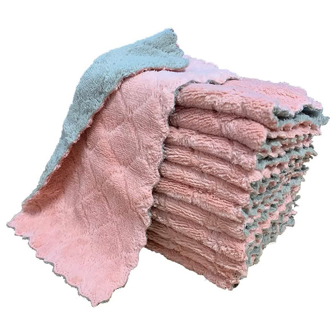 12-Pack: Kitchen Cloth Dish Towels by DailySale