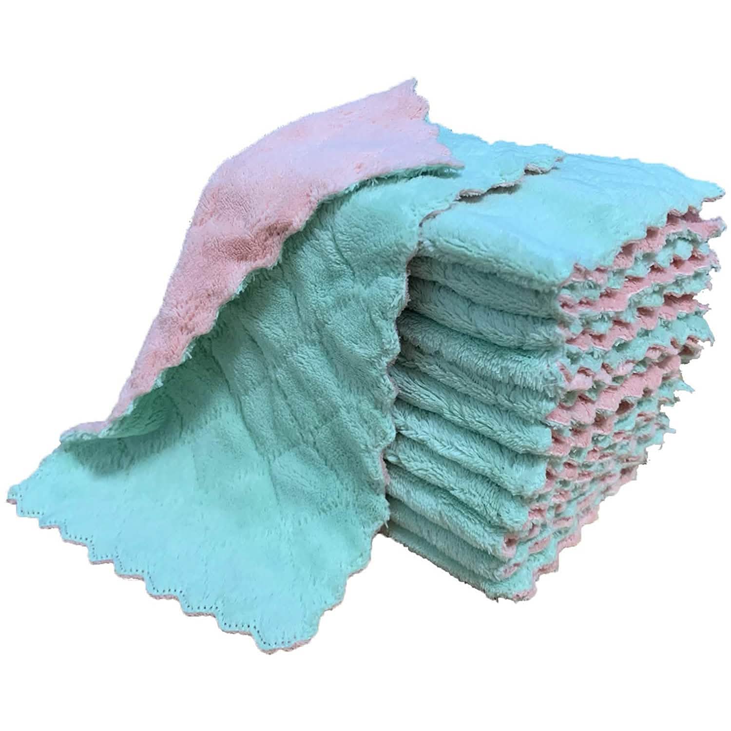 12-Pack: Kitchen Cloth Dish Towels by DailySale