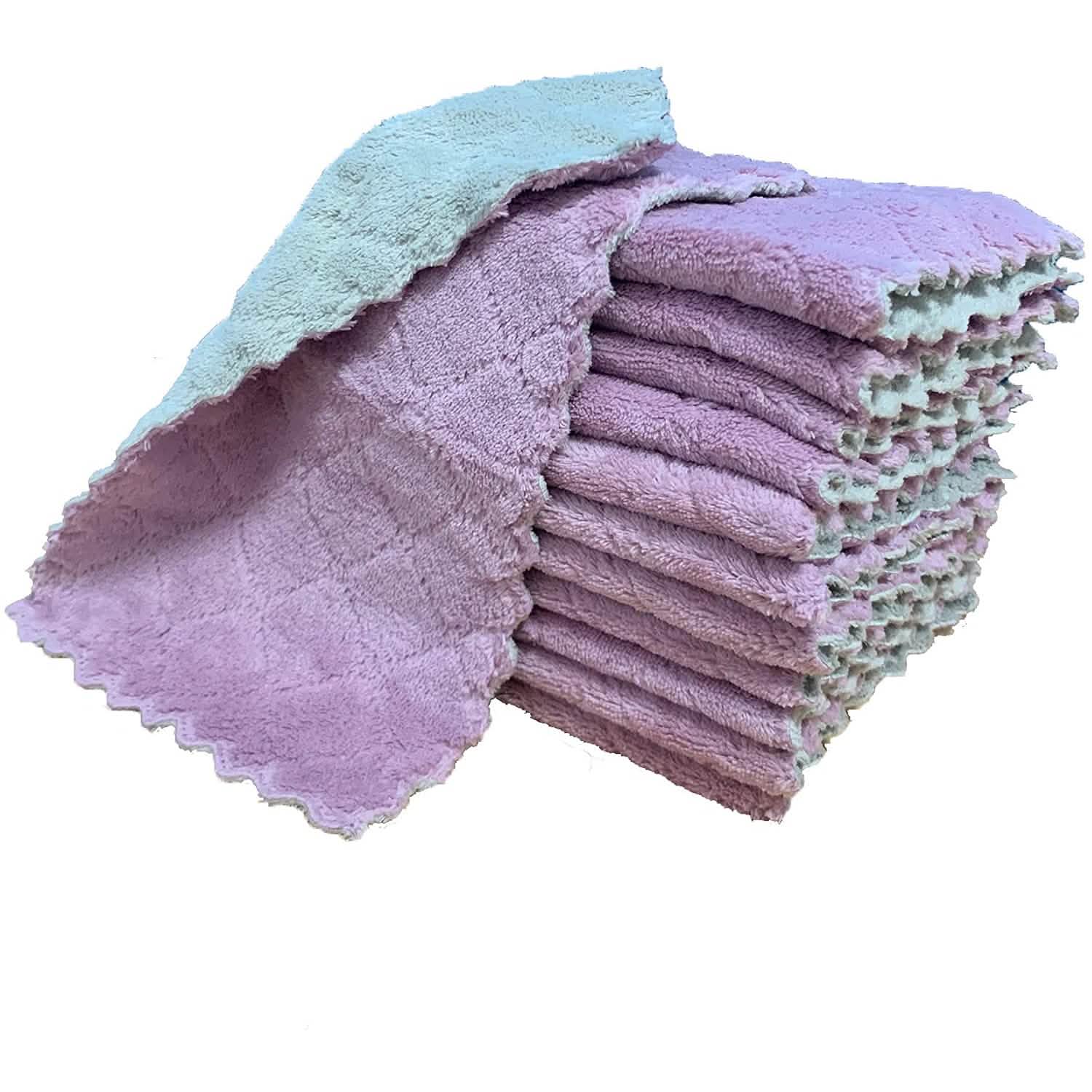 12-Pack: Kitchen Cloth Dish Towels by DailySale