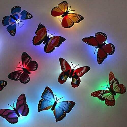 12-Pack: LED Butterfly Decoration Night Light by DailySale