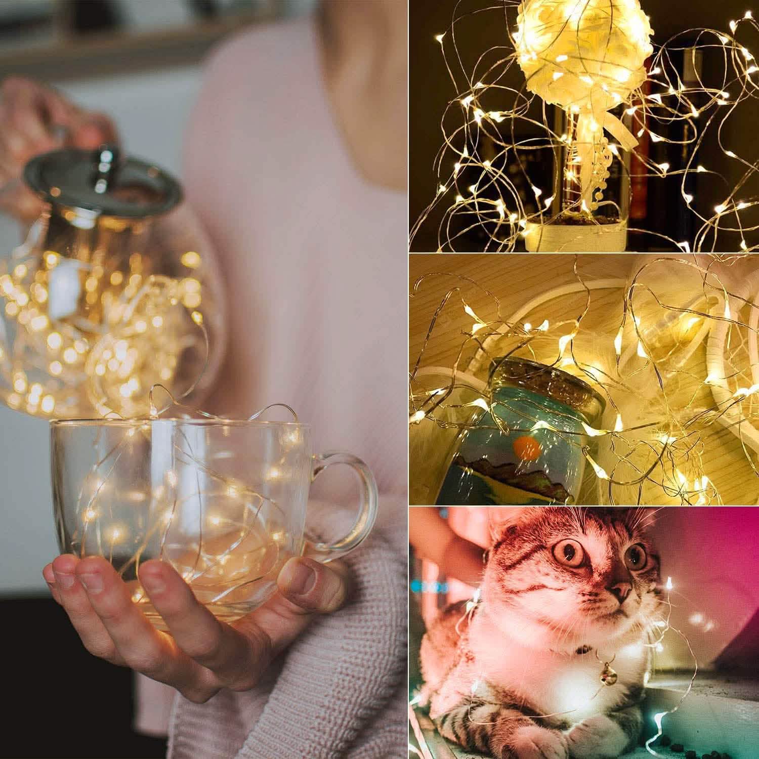 12-Pack: Led Fairy Lights Battery Operated String Lights by DailySale