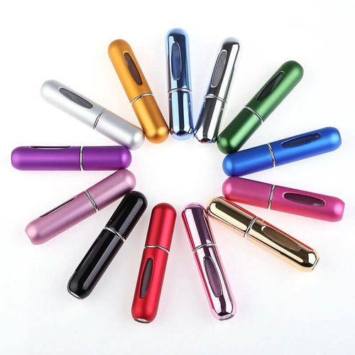 12-Pack: Portable Mini Refillable Perfume Atomizer Bottle by DailySale