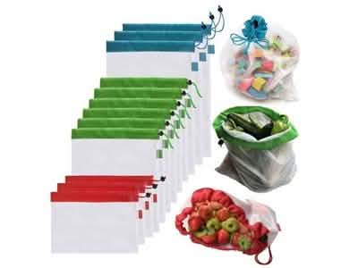 12-Pack: Reusable Drawstring Storage Bags by DailySale