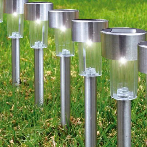 12-Pack: Solar LED Garden Pathway Stake Lights by DailySale